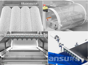环速食材清洗机各细节部分