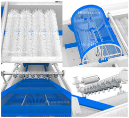 环速食材清洗机-各细节部分图片